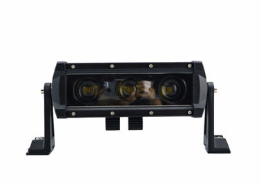 DC9~60V Vehicle LED Light Bar 6D Single Row 8 Inch 45W For Offroad ATV UTV Truck