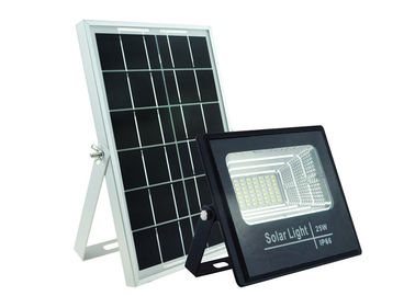 Big Panel Industrial Exterior Solar Led Flood Lights Remote Control 25W