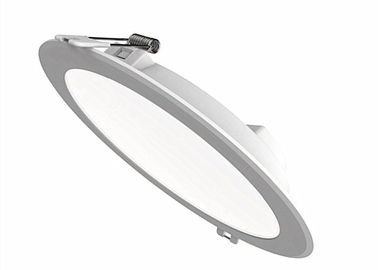 Commercial Round Led Panel Downlight IP20 CCT 5500K Drive On Board Design