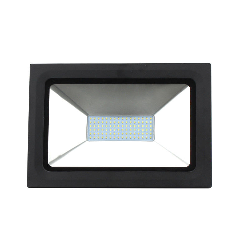 High Lumen Outdoor LED Flood Lights 30W 50W 80W Backside Gearbox