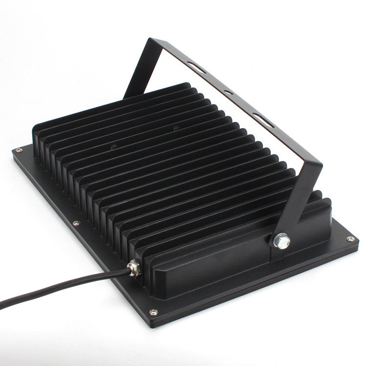 High Lumen Outdoor LED Flood Lights 30W 50W 80W Backside Gearbox