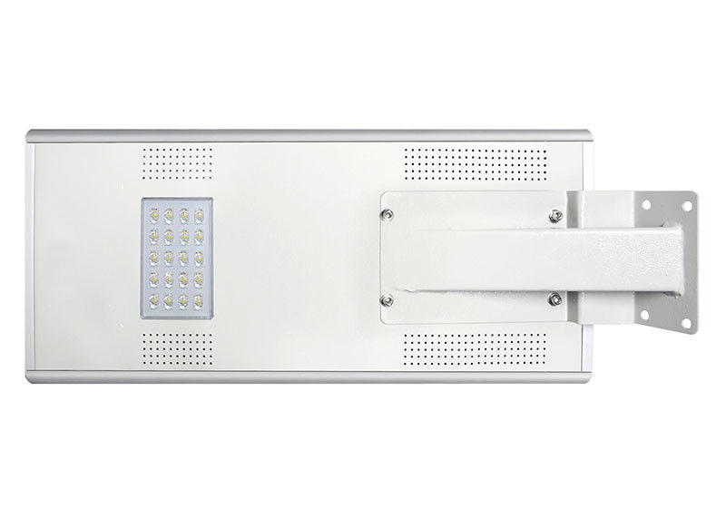 10W / 15W All In One Solar Street Light With Built In LiFePO4 Battery Solar Controller