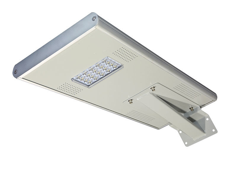 10W / 15W All In One Solar Street Light With Built In LiFePO4 Battery Solar Controller