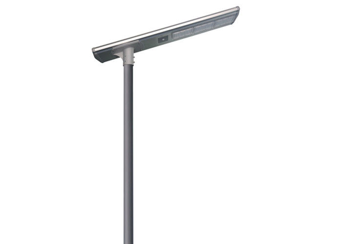Super Brightness Integrated Solar Street Light Li Ion Battery Easy Installation