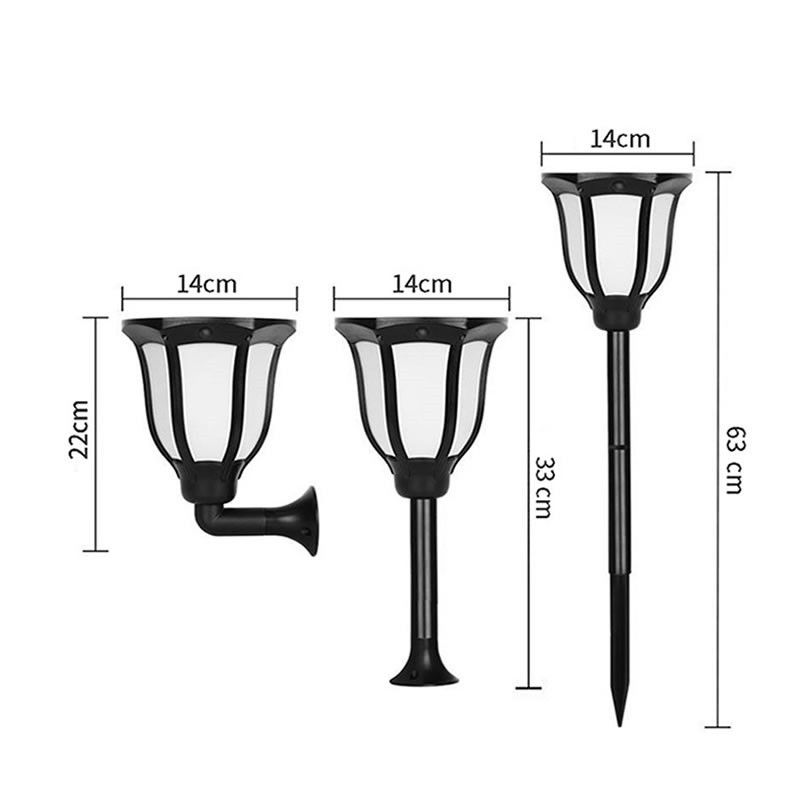 Solar LED Garden Lights Flickering Flames Torches Lights Landscape Decoration
