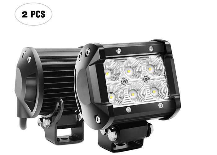 Double Row Vehicle LED Light Bar , 18W Off Road Fog Driving Lights