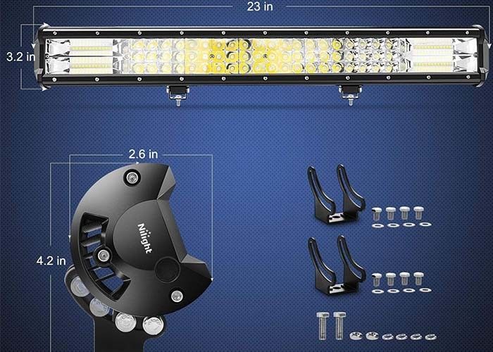 Spot Flood Combo 20160 Lumen Off Road Lights 508*80*66mm Length