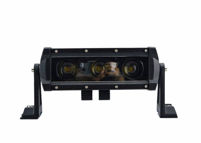 DC9~60V Vehicle LED Light Bar 6D Single Row 8 Inch 45W For Offroad ATV UTV Truck