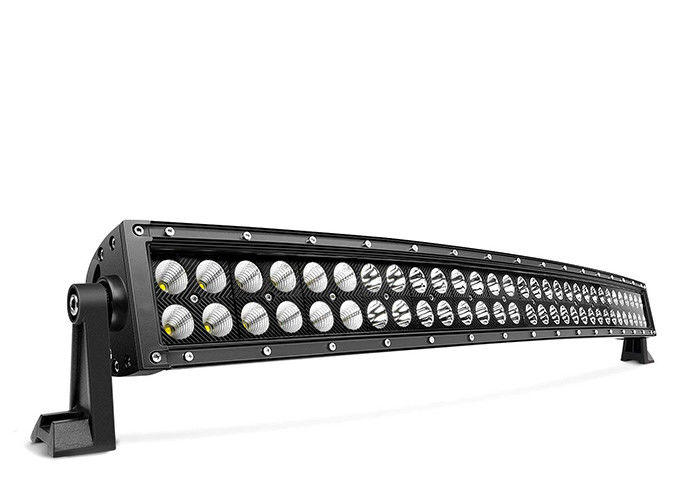 32 Inch Curved LED Light Bar , Led Off Road Driving Lights Input DC 9V-36V