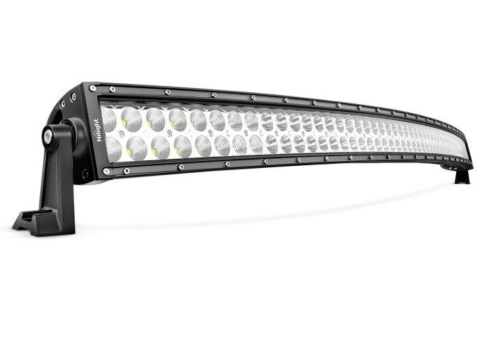 300W Jeep UTV SUV Curved Light Bar Driving Lights SPOT Flood Combo