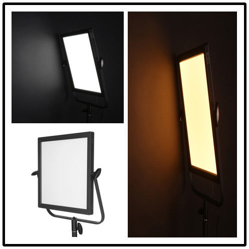 Bi-color Temperature LED Studio Lights 14 x 16”, Soft and Slim 2" Thicker