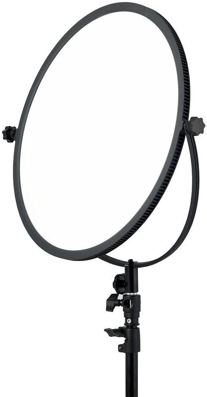 Large Size Round Soft LED Video Light For Photography CRI 95 75° Beam Angle