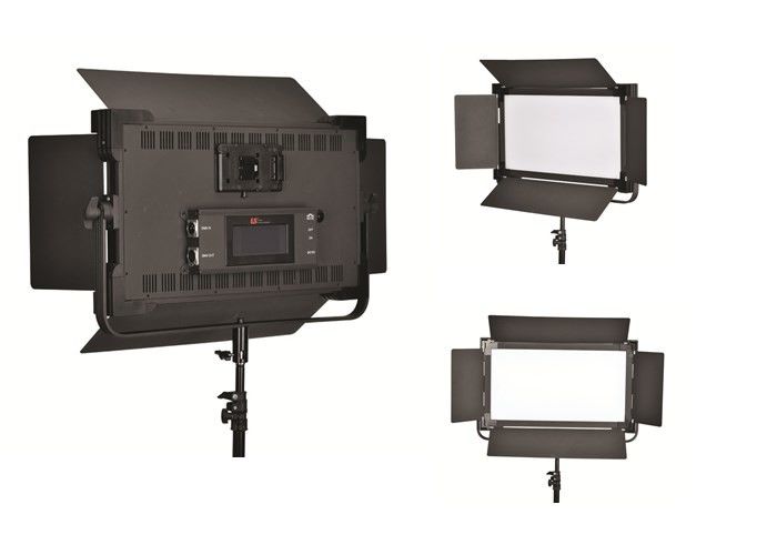 Large Size Rectangle Bright / Soft LED Video Lights For Photography CRI 95