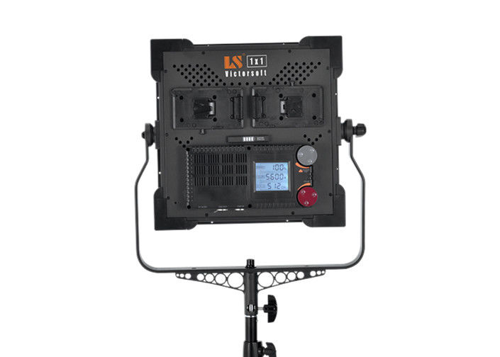 VictorSoft 1x1 Square LED Studio Lights Bi-color Dimmable 100W Professional Studio Lighting