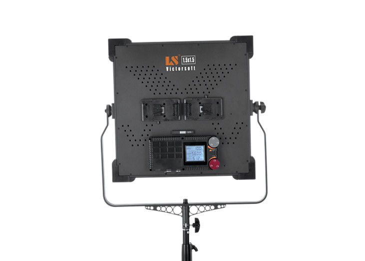 VictorSoft 1.5x1.5 Square LED Studio Lights Bi-color Dimmable Ultra Bright