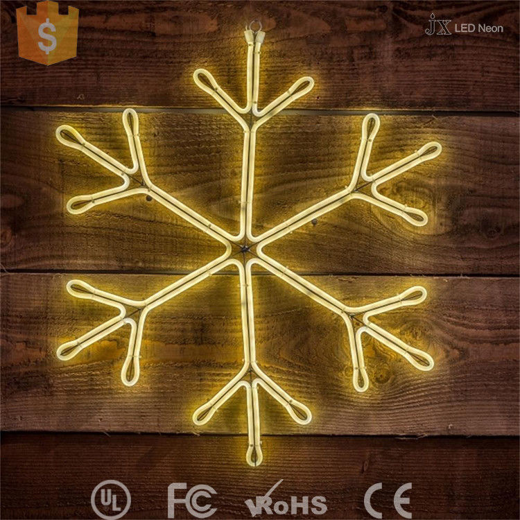 Merry Christmas LED Neon Letter Lights Pink And Red Stable Reliability And Anti UV