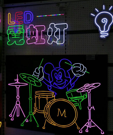 Decorative Popular LED Neon Lights D Acrylic Cool LED Bespoke Neon Signs