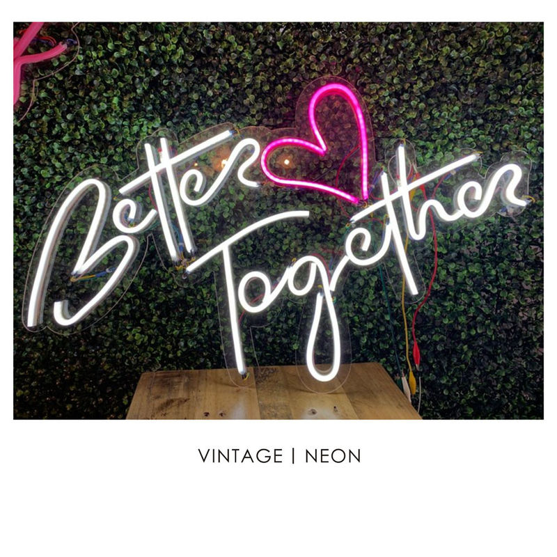 Decorative Popular LED Neon Lights D Acrylic Cool LED Bespoke Neon Signs