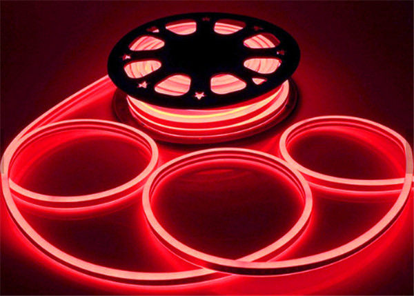 V-2 Flame Resistant Outdoor LED Rope Lighting 6mm Wide Stable Reliability