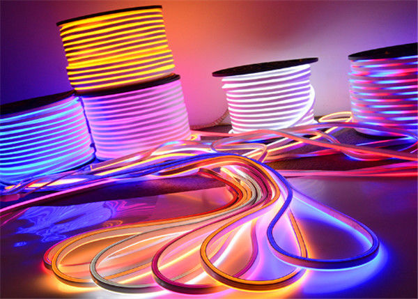 RGBW Side View Miniature LED Rope Lights 10mm Wide DC12V/24V With CE UL