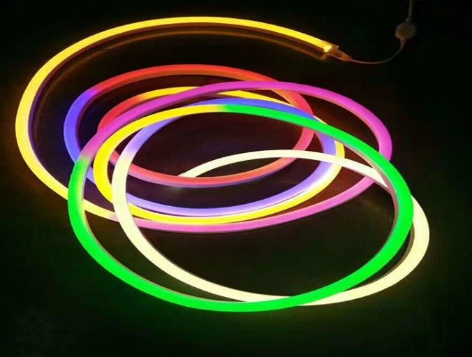 SMD 5050 Flexible RGBW RGB LED Rope Light Spool  Waterproof With UL
