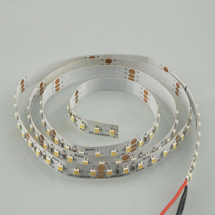 Double Color White Indoor LED Strip Lights 3M Tape LED Wall Strip Lights