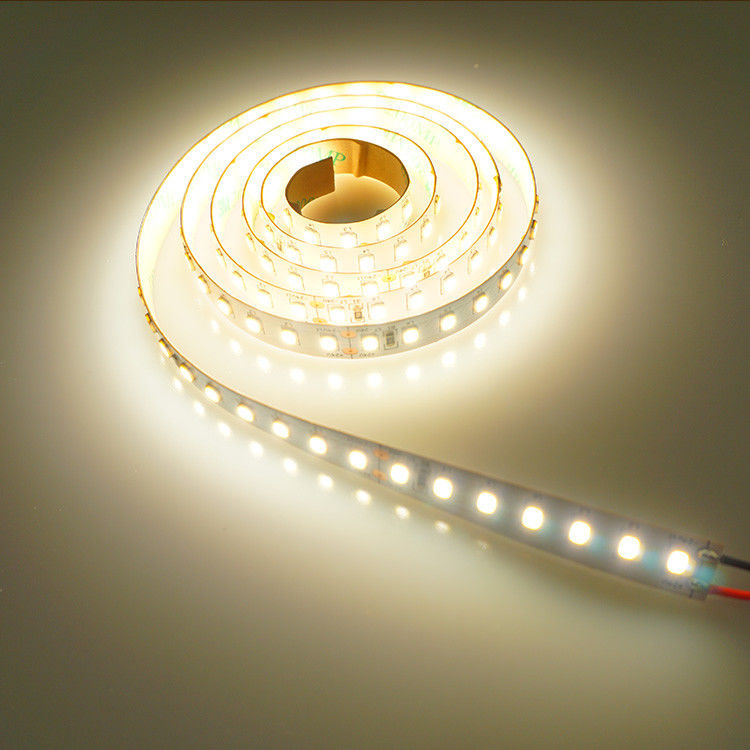 SMD2835 126LEDs Flexible LED Strip Lights  7LEDs Per Cutting 24VDC CRI80 5000K