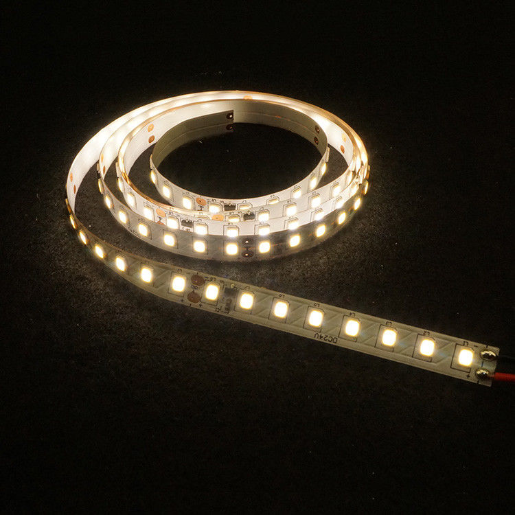24vDC CRI90 Indoor LED Strip Lights 130lm / Watt SMD 2835 128 LEDs Per Meter