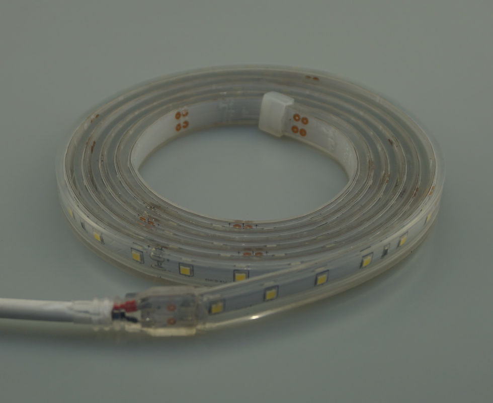 High Luminous Efficiency Outdoor LED Strip Lights 8 LEDs Per Cutting 16.3W/M