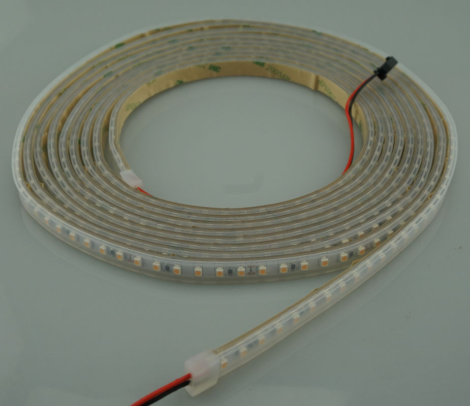 24VDC CRI90 Exterior Led Tape Light 130lm Per Watt SMD2835 8 LEDs Cutting 4000-6500K