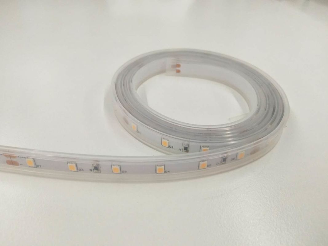 CRI90 Outdoor LED Strip Lights , 130lm Exterior LED Tape Light Large View Angle