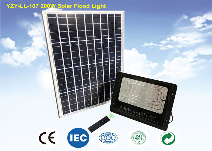 100w 200W Exterior Solar LED Flood Lights / Solar Powered Pir Floodlight