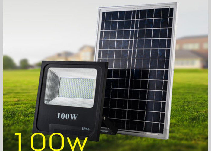 100w Solar LED Flood Lights / Motion Sensor Solar Flood Light in Long Lifetime