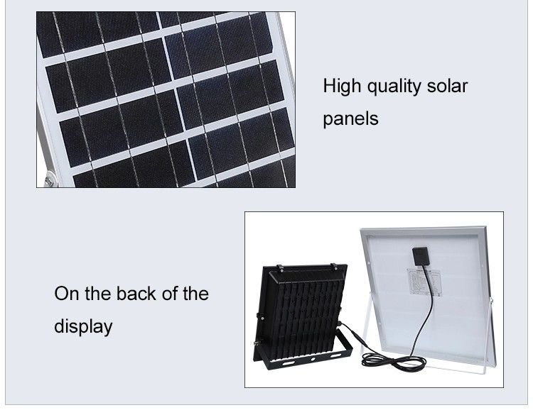100w Solar LED Flood Lights / Motion Sensor Solar Flood Light in Long Lifetime