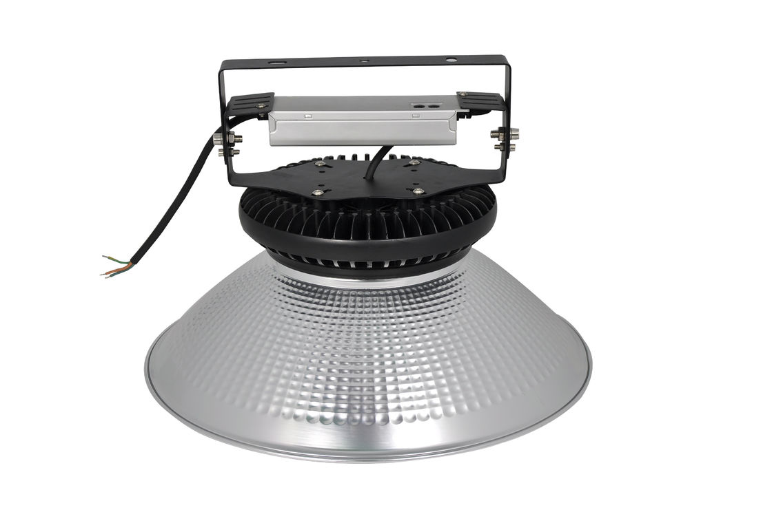 150w Ufo LED High Bay Lights With Cob Black Color Meanwell Driver