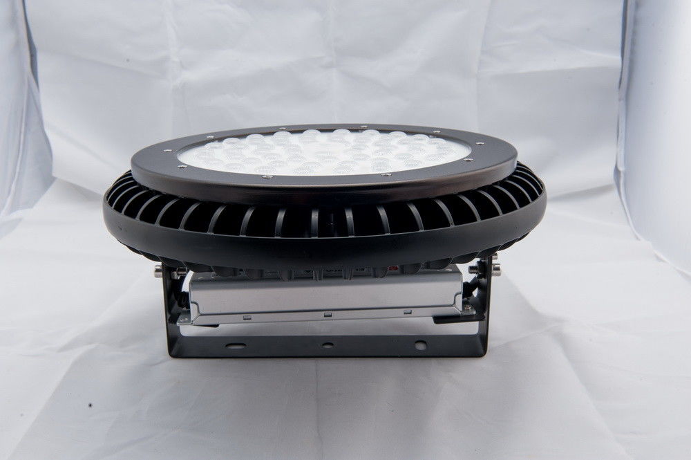 150w Ufo LED High Bay Lights With Cob Black Color Meanwell Driver