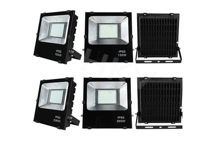 Warm White 200 Watt Outside LED Flood Lights 60 Degree Light Angle