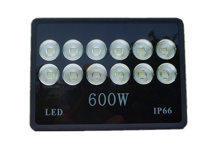 100W To 600W High Power 100Lm / W Exterior Led Flood Lights 3 Years Warranty
