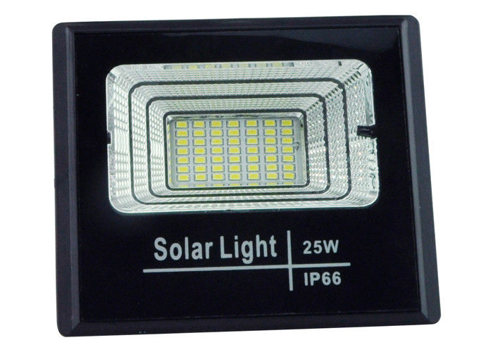 Big Panel Industrial Exterior Solar Led Flood Lights Remote Control 25W