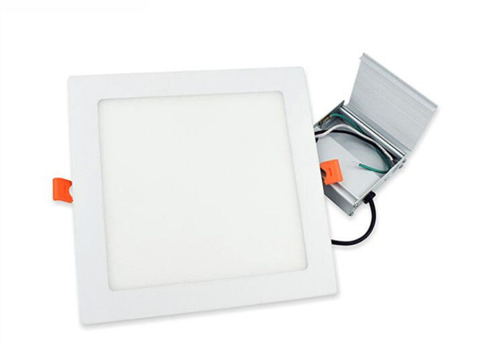 Slim Round Led Panel Downlight 3000K For Leaving Area Input 185 - 265V