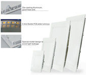 3W - 25W Recessed Dimmable LED Downlight For Indoor Lighting 18650 30AH Battery