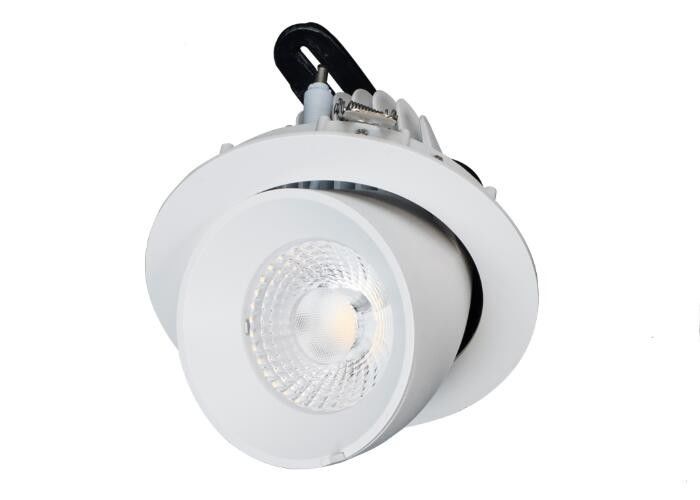 25W 35W 50W 60 Degree Adjustable LED Down Light Rotational Gimbal Aluminum Warm White
