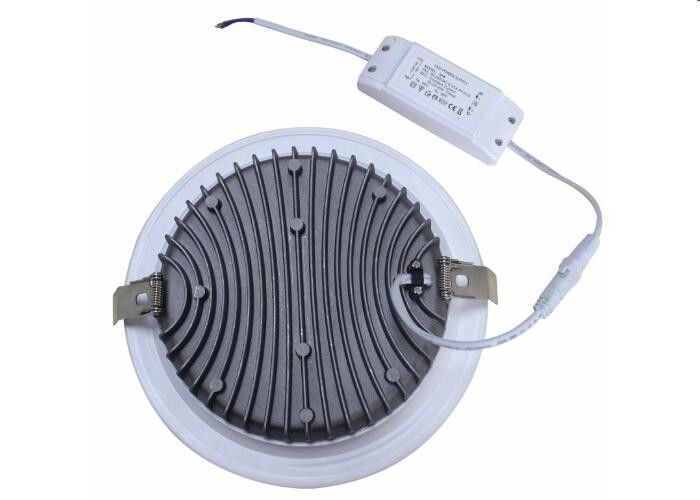 9W Indoor LED Ceiling Downlights Recessed Mounted 900LM 6000K 3 - 5 Years Warranty