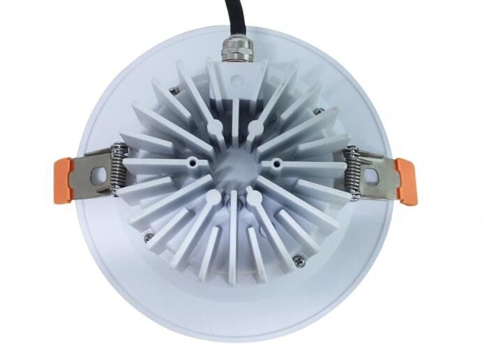 10W Waterproof SMD LED Downlight IP65 Aluminum White Milky Cover 800LM