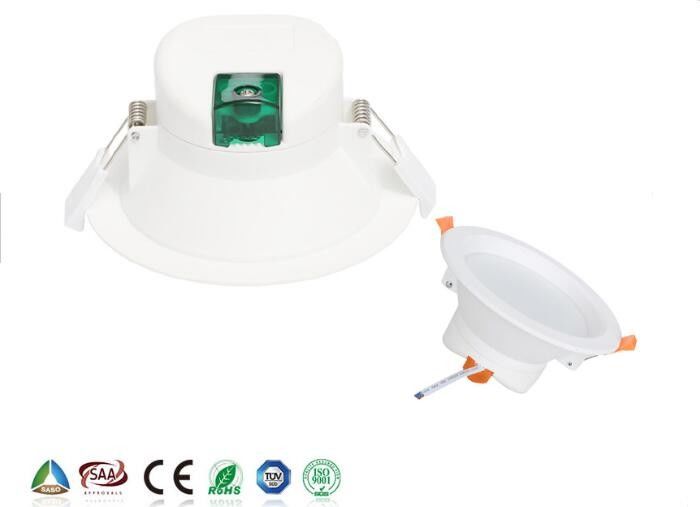 AC220V 5W 7W 9W LED Recessed Downlight / Energy Saving Round LED Down Lamp