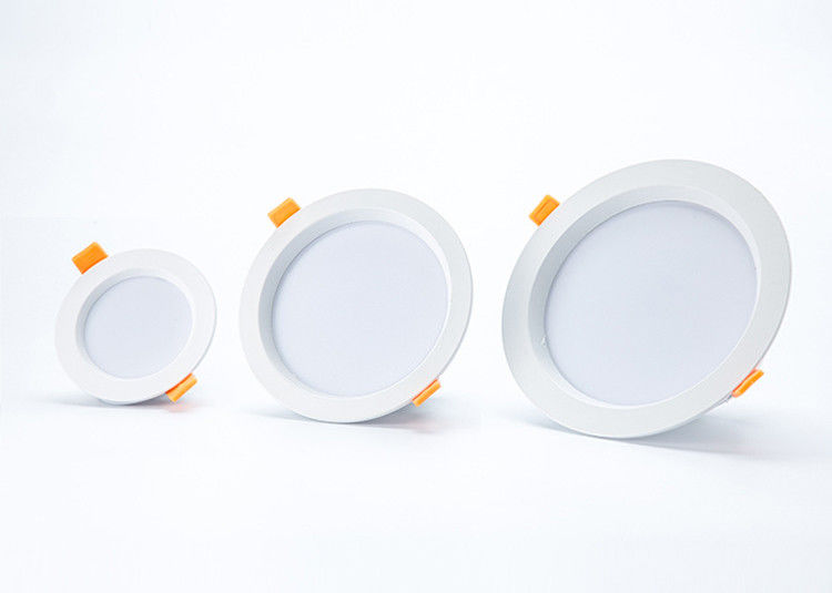 Round LED Recessed Downlights , LED Recessed Lighting Fixtures 5W 18W Aluminium Body IC Driver