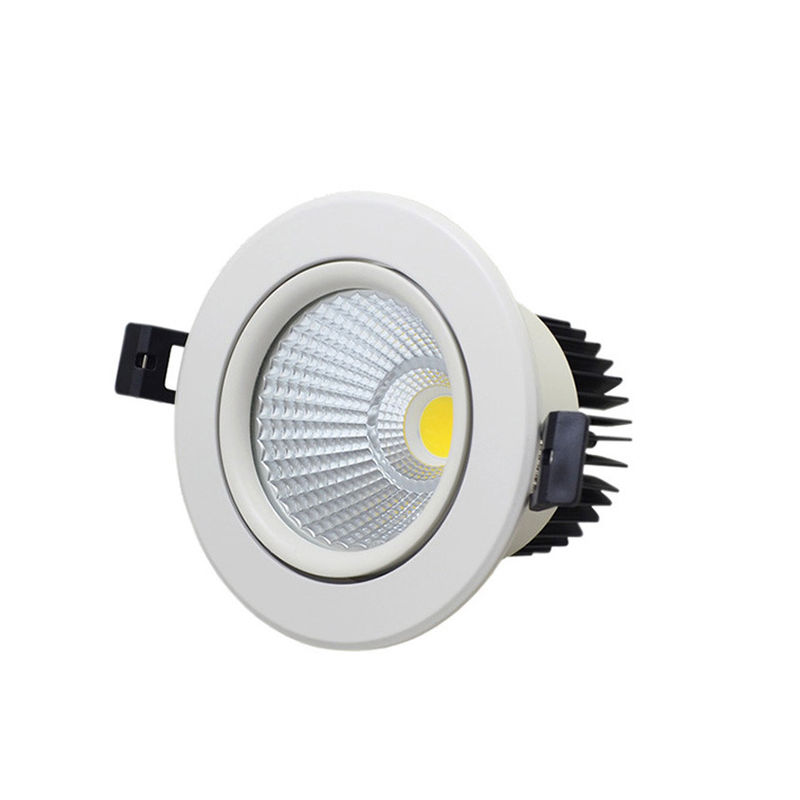 Warm White Indoor LED Downlights 7w Aluminum Lamp Body For Indoor Wall Cabinet