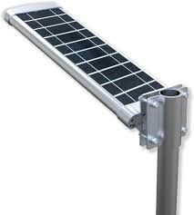 40 Watt CREE Chip All In One Solar Street Light Flux 5400lm Color Temp 4000K