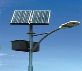 Chanpower Solar Panel Street Light High Output With LiFePO4 Battery