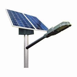 Lithium Battery Solar Powered Yard Lights Color Temp 6000K MPPT Charge Controller